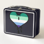 gay pride druppelen hart (Voorkant)