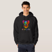 Gay Pride EKOALAITY Koala 2023 Pride Flag Hoodie (Voorkant volledig)