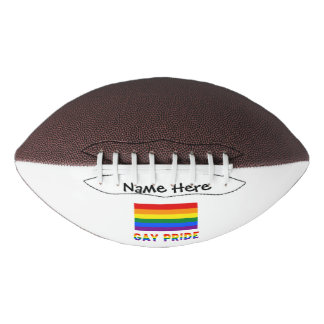 Gay Pride en Regenboogvlag Persoonlijk  American Football