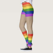 Gay Pride Faux Shorts & Benen Leggings (Links)