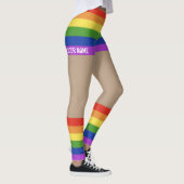 Gay Pride Faux Shorts & Benen Leggings (Rechts)