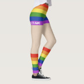 Gay Pride Faux Shorts & Benen Leggings (Rechts)