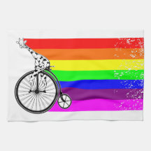 Gay pride fiets