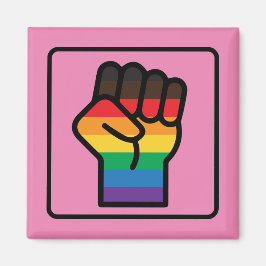 Gay Pride Fist Magneet