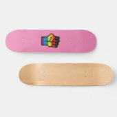 Gay Pride Fist Persoonlijk Skateboard (Horizontaal)
