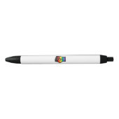 Gay Pride Fist Zwarte Inkt Pen (Voorkant)