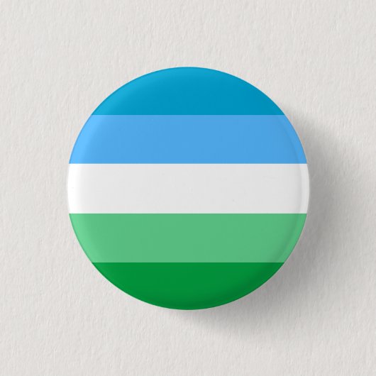 Gay Pride Flag Badge Ronde Button 3,2 Cm (Voorkant)