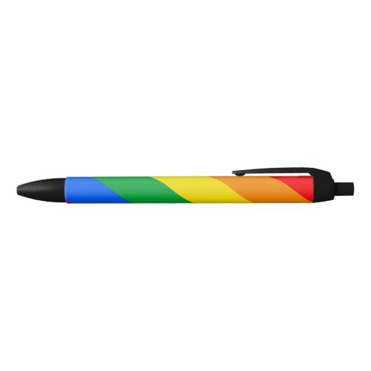 Gay Pride Flag Blauwe Inkt Pen (Bovenkant)