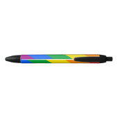 Gay Pride Flag Blauwe Inkt Pen (Achterkant)