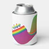 Gay Pride Flag Blikjeskoeler (Blikje Voorkant)