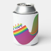 Gay Pride Flag Blikjeskoeler (Blikje Achterkant)