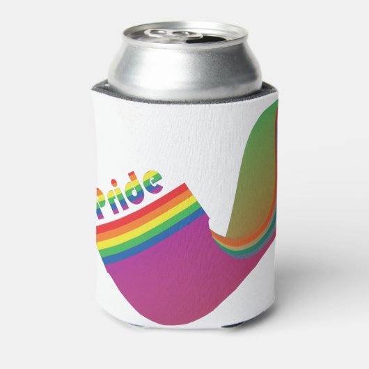 Gay Pride Flag Blikjeskoeler (Blikje Achterkant)