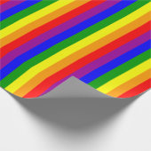 Gay Pride Flag Cadeaupapier (Hoek)