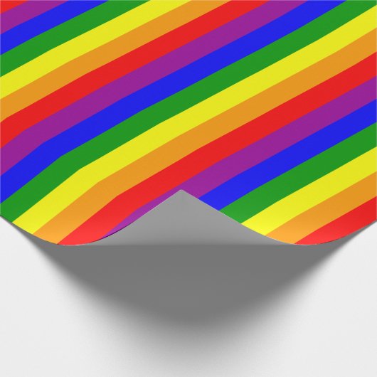 Gay Pride Flag Cadeaupapier (Hoek)