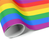 Gay Pride Flag Cadeaupapier (Rol Hoek)