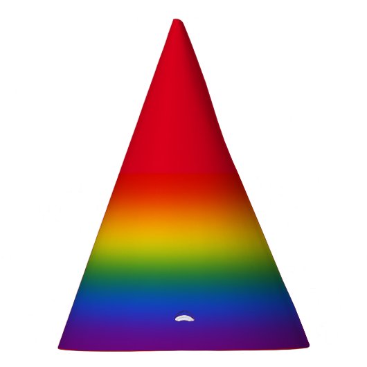 Gay Pride Flag Feesthoedjes (Rechts)