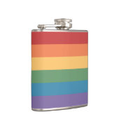 Gay Pride Flag Heathered Heupfles (Rechts)