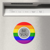 Gay Pride Flag. Magneet (Insitu (Vaatwasser))