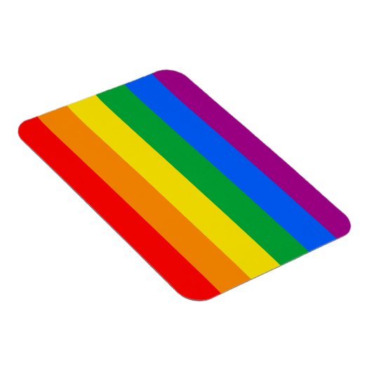 Gay Pride Flag Magneet (Rechterzijde)
