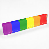 Gay Pride Flag Naambordje