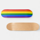 Gay Pride Flag Persoonlijk Skateboard (Horizontaal)