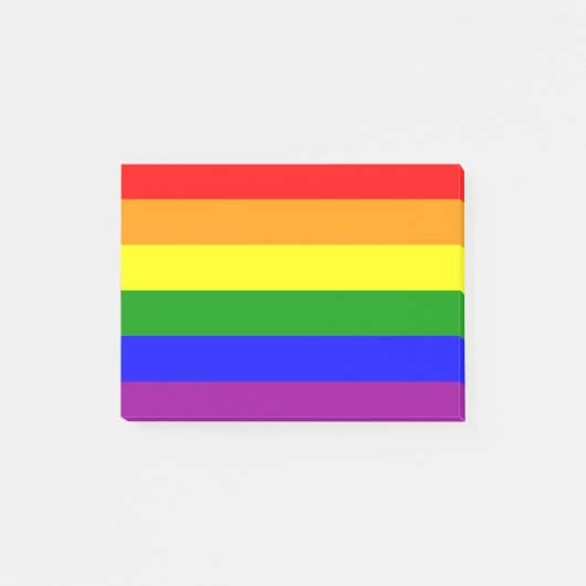 Gay Pride Flag Post-it® Notes (Voorkant)