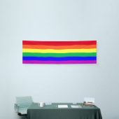 Gay Pride Flag Rainbow Flag Rainbow Stripes Store Spandoek (Beurs)