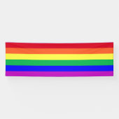 Gay Pride Flag Rainbow Flag Rainbow Stripes Store Spandoek (Horizontaal)