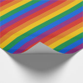 Gay Pride Flag/Regenboogvlag Cadeaupapier (Hoek)