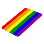 Gay Pride Flag/Regenboogvlag Magneet (Linkerzijde)