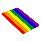 Gay Pride Flag/Regenboogvlag Magneet (Rechterzijde)