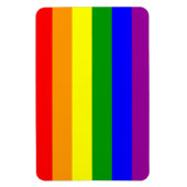 Gay Pride Flag/Regenboogvlag Magneet (Verticaal)