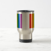 Gay Pride Flag Reisbeker (Center)