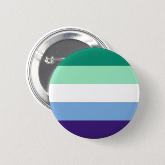 Gay Pride Flag Ronde Button 5,7 Cm (Voorkant /achterkant)