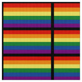 Gay Pride Flag Stof (Close Up)