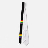 Gay Pride Flag Stropdas (Achterkant)