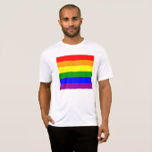 Gay Pride Flag T-shirt (Voorkant volledig)