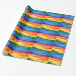 Gay Pride Flag Wrapping Paper Cadeaupapier