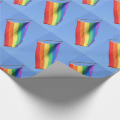 Gay Pride Flag Wrapping Paper Cadeaupapier (Hoek)