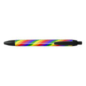 Gay Pride Flag Zwarte Inkt Pen (Achterkant)