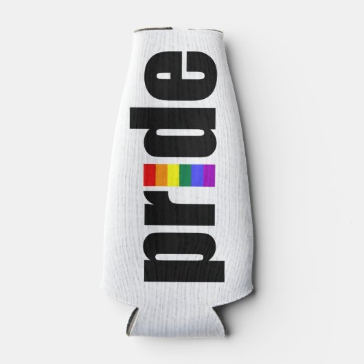 Gay Pride Flesjeskoeler (Voorkant)