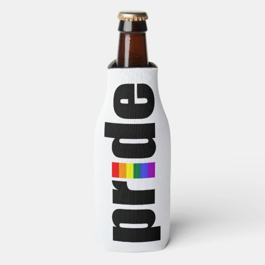 Gay Pride Flesjeskoeler (Fles Voorkant)