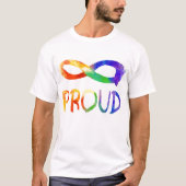 Gay Pride - Forever Proud T-shirt (Voorkant)