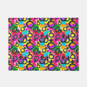 Gay Pride Gender Neon Pattern Deurmat (Voorkant)