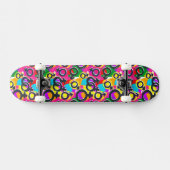 Gay Pride Gender Neon Pattern Persoonlijk Skateboard (Horizontaal)