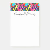 Gay Pride Gender Neon Pattern Post-it® Notes (Voorkant)