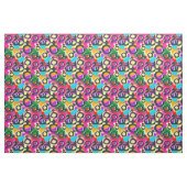 Gay Pride Gender Neon Pattern Stof (Fat Quarter)
