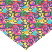 Gay Pride Gender Neon Pattern Tafelkleed (Gekanteld)