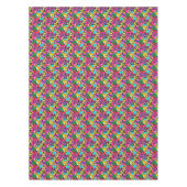 Gay Pride Gender Neon Pattern Tafelkleed (Voorkant)