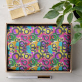Gay Pride Gender Neon Pattern Tissuepapier (Geschenk)